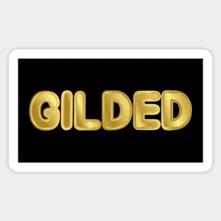 Gilded Sticker